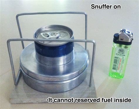 can you burn unleaded gas in a homemade alcohol stove